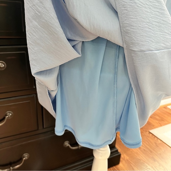 Sadie & Sage Sky Blue Mini Dress - Size M - Picture 8 of 14